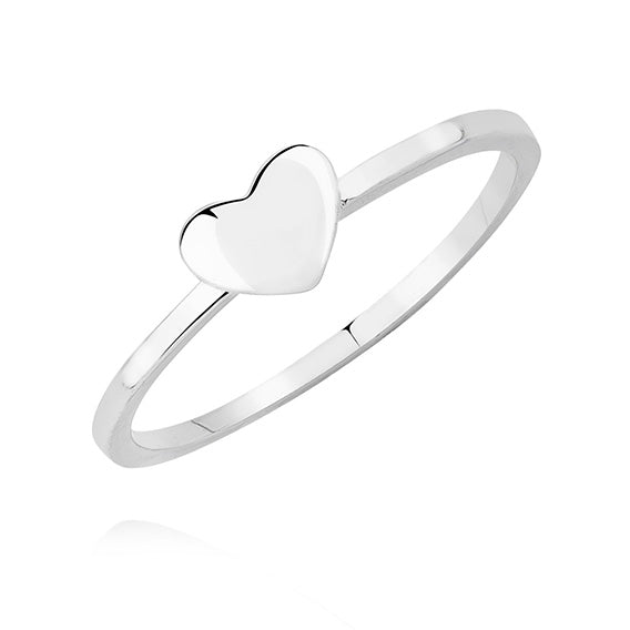 Silver ring with heart - #jewelry for women# - Starry Silver